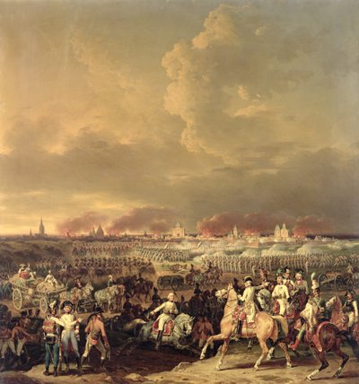 El asedio de Lille por Albert de Saxe-Tachen, 8 de octubre de 1792 de Hippolyte Lecomte